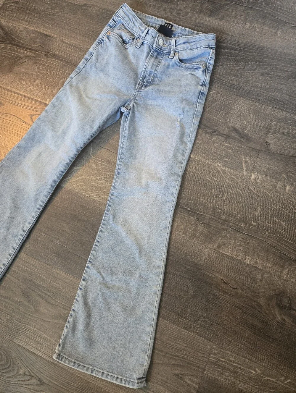 GAP 70s Flare High Rise Jeans - Girls